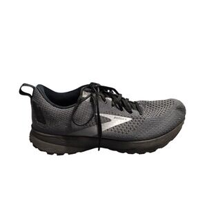 Brooks Revel 4 Energize Neutral Running Shoes Mens 8.5 Gray Lace Up 1103471D-040